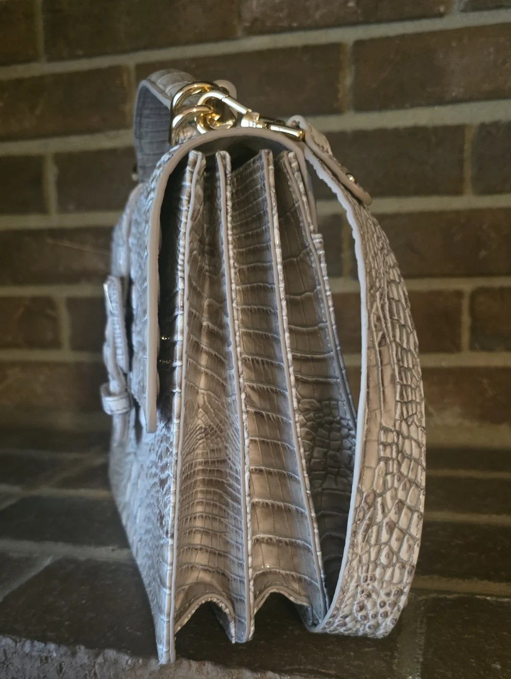 Brahmin hallie satchel